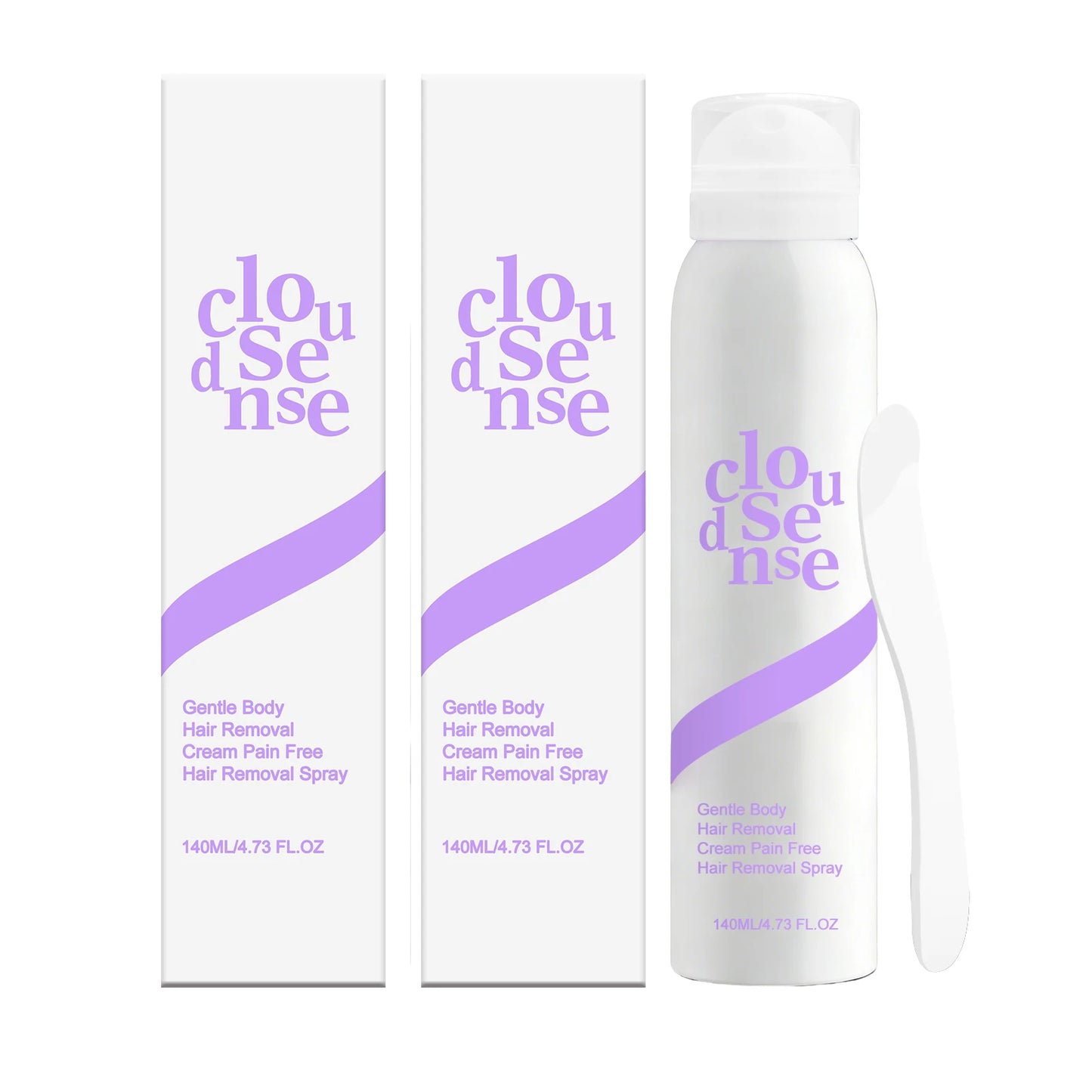 Mild Hair Removal Spray Nourishing Quickly Removing Hair Soothing Skin Control Oil Refreshing Non-Irritating Body Hair Remover