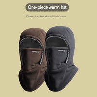 New Winter Warm Mask Thickned Windproof Pullover Hats Convenient Outdoor Cycling Face Scarf
